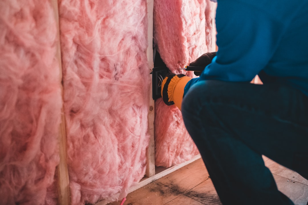 Insulation installation energy saving